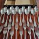Alfénide, Christofle - 36-piece cutlery set model Pompadour silver-plated metal