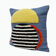 Housse de coussin en laine fait main yellow lamp 45 x 45 cm