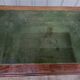 Vintage mahogany desk and leather top