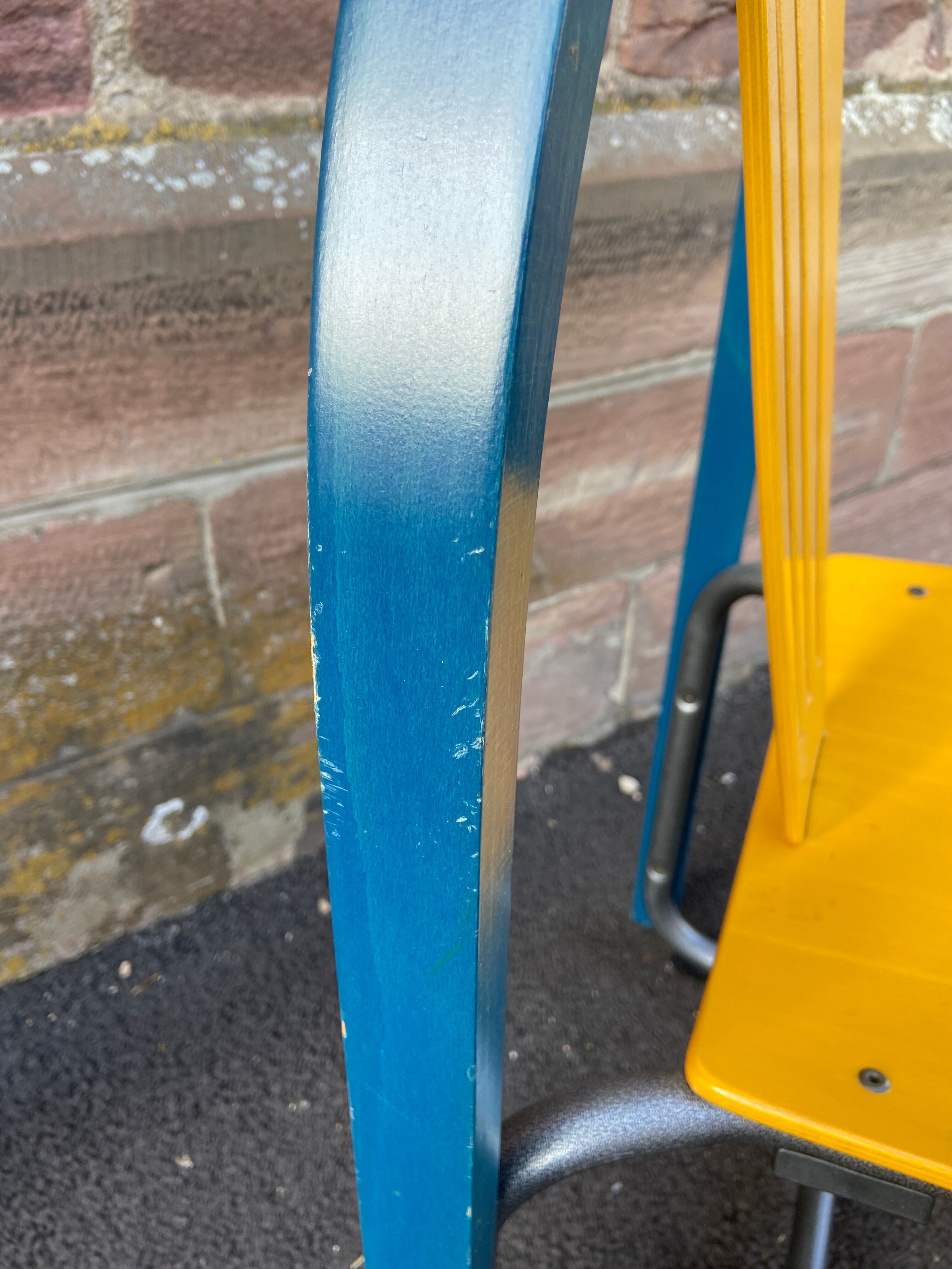 Set of 4 vintage chairs design lounge by Baumann, 1980-90s