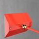 1980s Halogen Red Floor Lamp, Italy