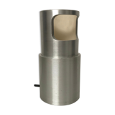 Italian aluminum lamp 1970