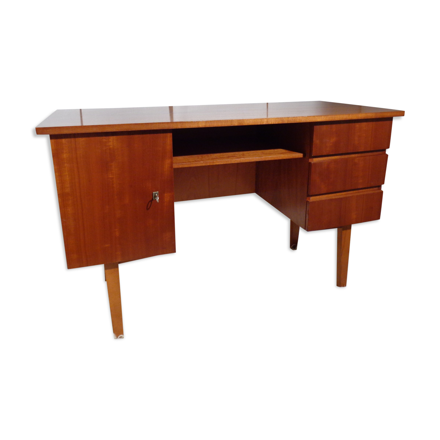 Vintage office of the 60s golden oak