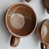 Set of cups and saucers ceramic