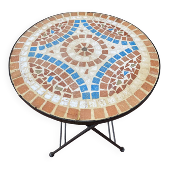 Mosaic side table