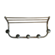 Vintage coat rack 5 aluminum pads