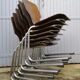 Suite of 6 chairs by Elmar Flàtotto for Pagholz 70s