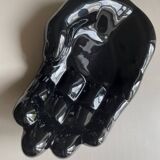 Black ceramic pocket tray