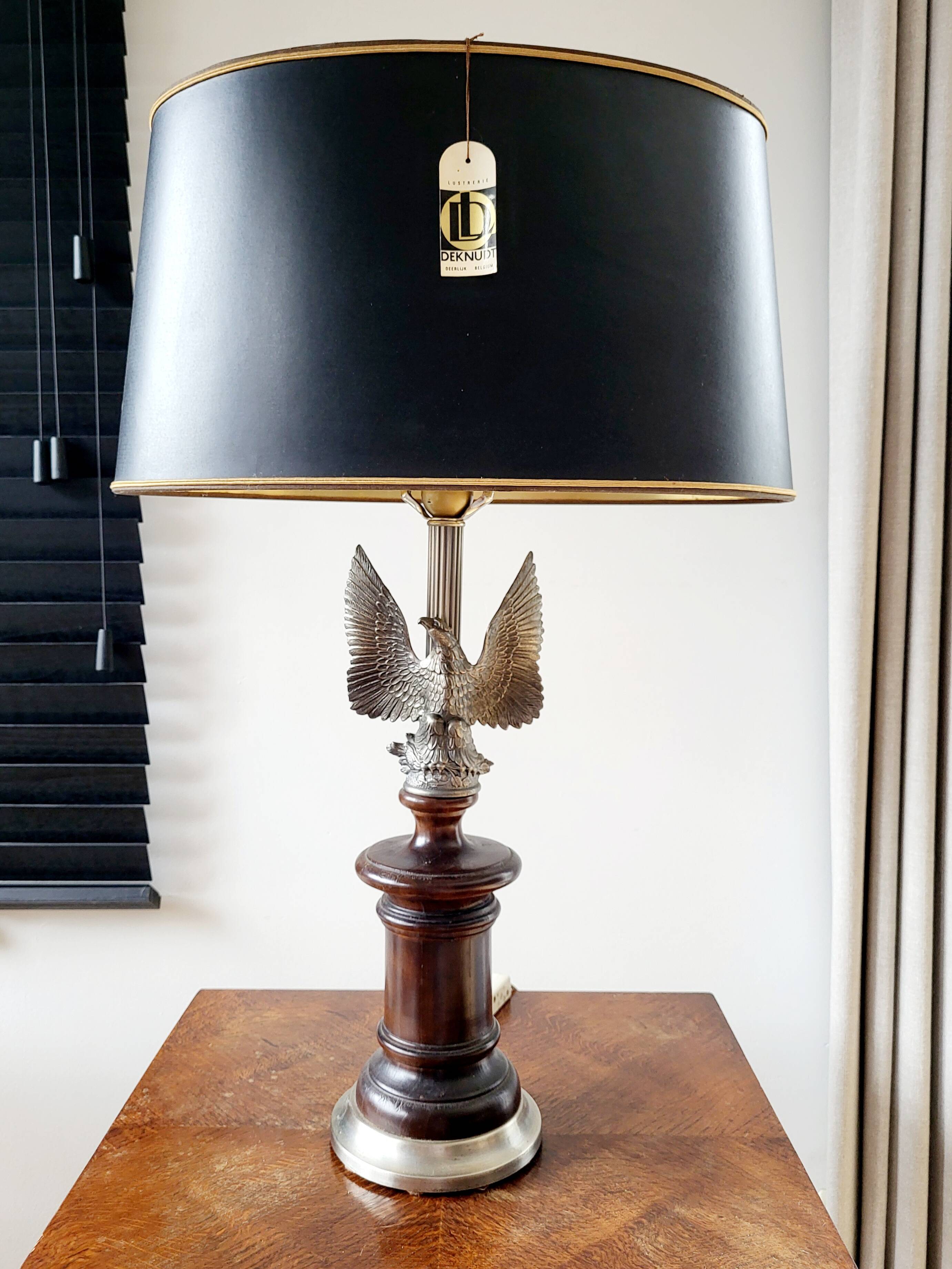Lampe aigle, Deknudt, 1970, Belgique