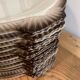 Set de 12 assiettes barbotine poisson Longwy