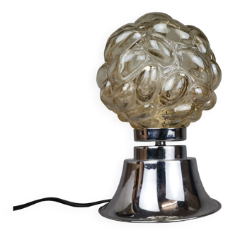 Lampe en verre milieu du siècle