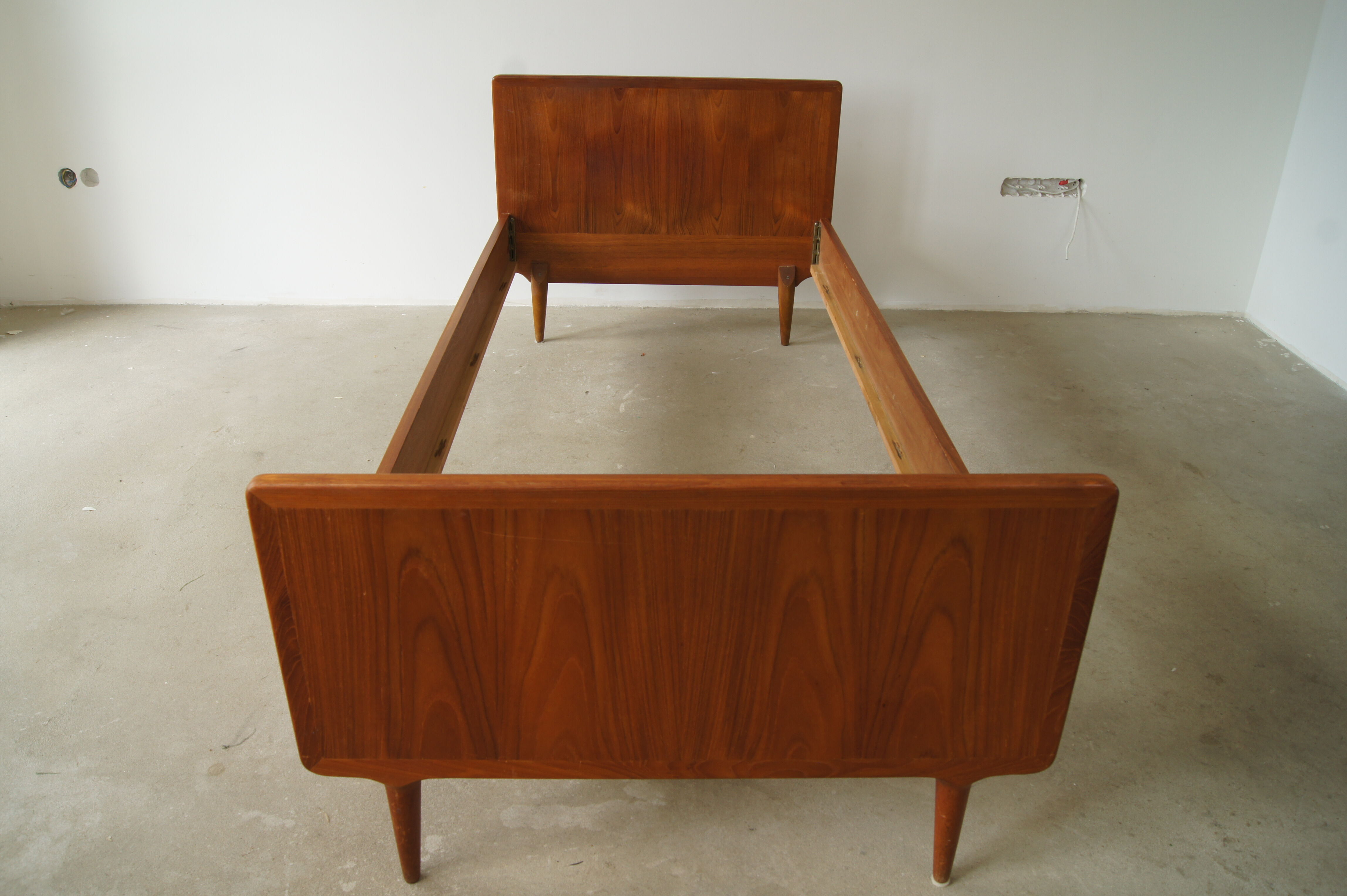 Set of 2 danish teak beds, 1960