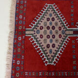 Contemporary rug with tassels shivran 185x118cm