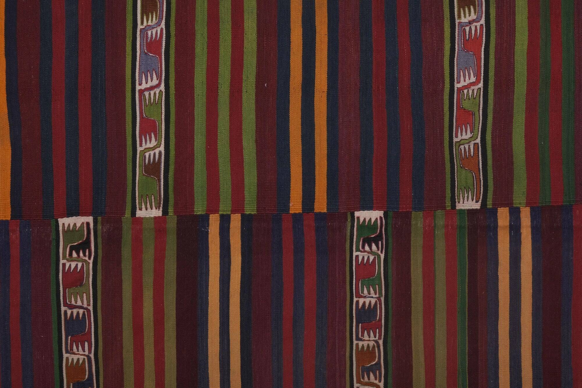 Tapis Kilim turc vintage tissé main