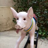 Wooden pig
