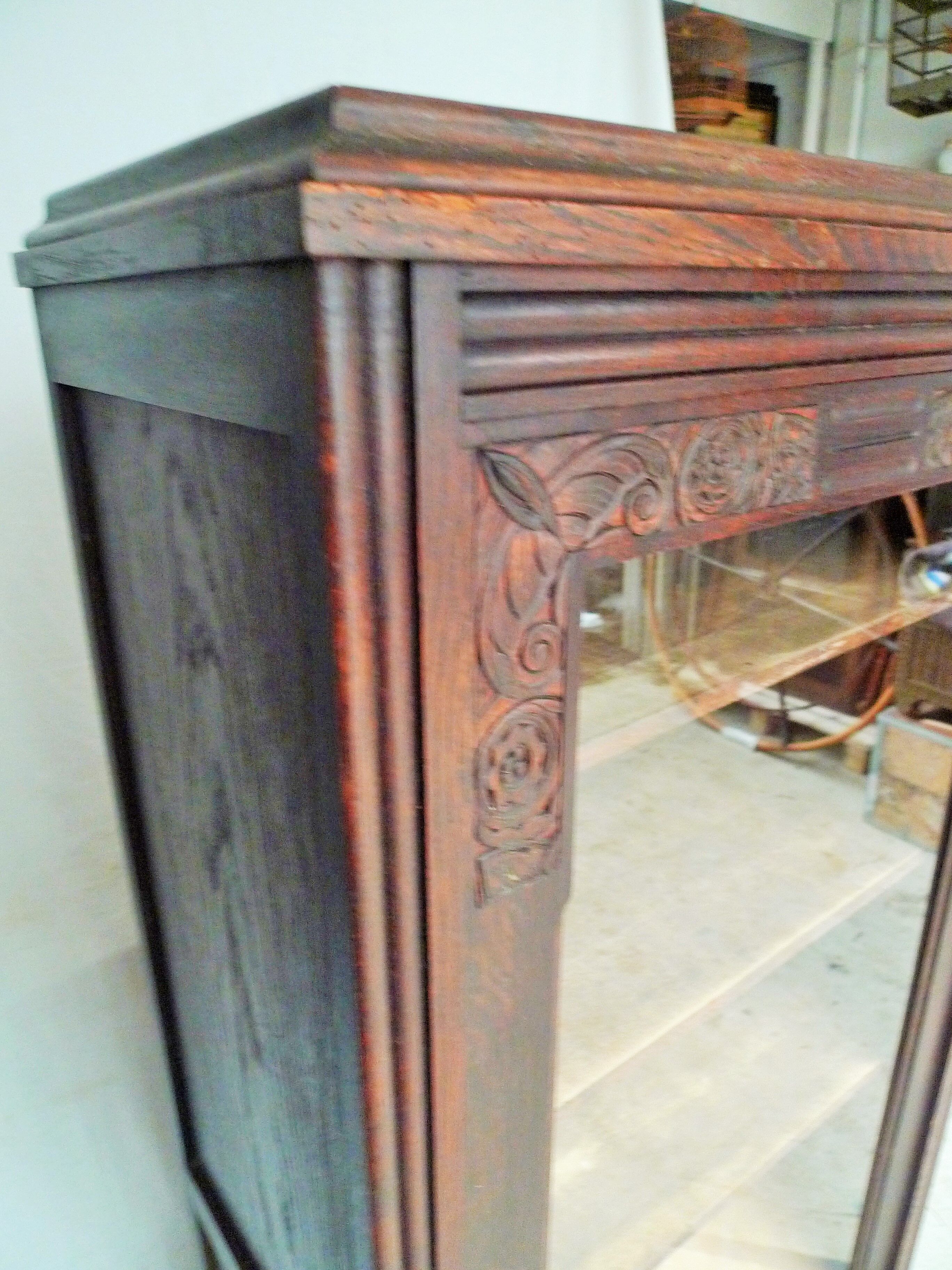 Small glass library 40/50s