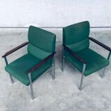 Set of Mid-Century Modern Office Armchairs from Brune, Germany, 1960s