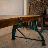 Industrial Bamford table workbench top