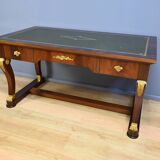 Mahogany desk, Egyptomania style – 20th century