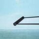Postmodern floor lamp from the 80s by Philips.