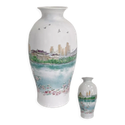 Vase en porcelaine du Japon - XXe