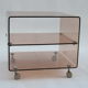 Plexiglas lucite side table by Michel Dumas for Roche Bobois, 1970s