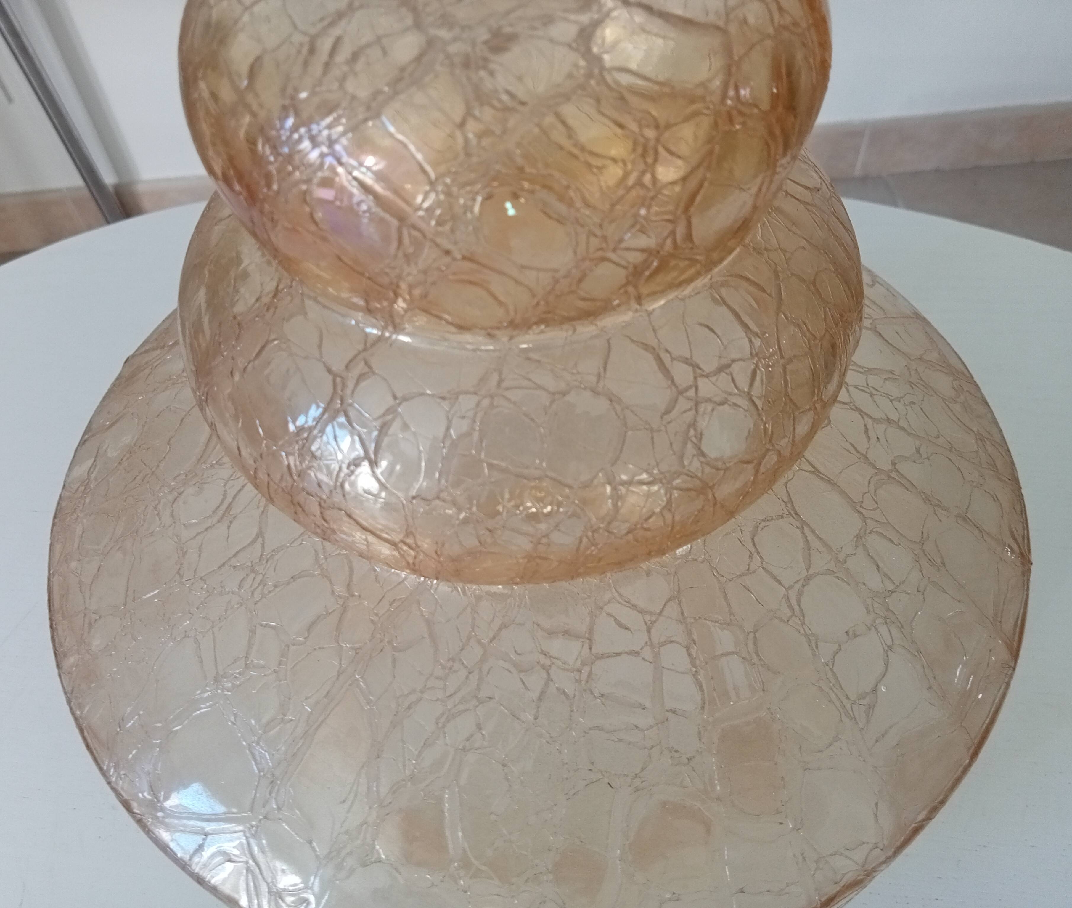 Vintage pendant lampshade from the 70s