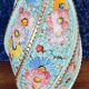 Santucci Deruta: large ceramic vase from the Art Deco period around 1940