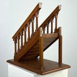 Model staircase oak antique