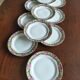 11 assiettes à dessert Raynaud vintage