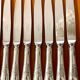Christofle marly 12 marly knives 19.5 cm superb condition