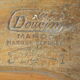 Ancien range courrier porte lettre Art Déco signé les bois Doucim Maroc déco bureau vintage
