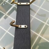 Brass coat rack