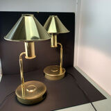 Brass lamp høvik lys jonas hidle denmark 1970 vintage scandinavian design