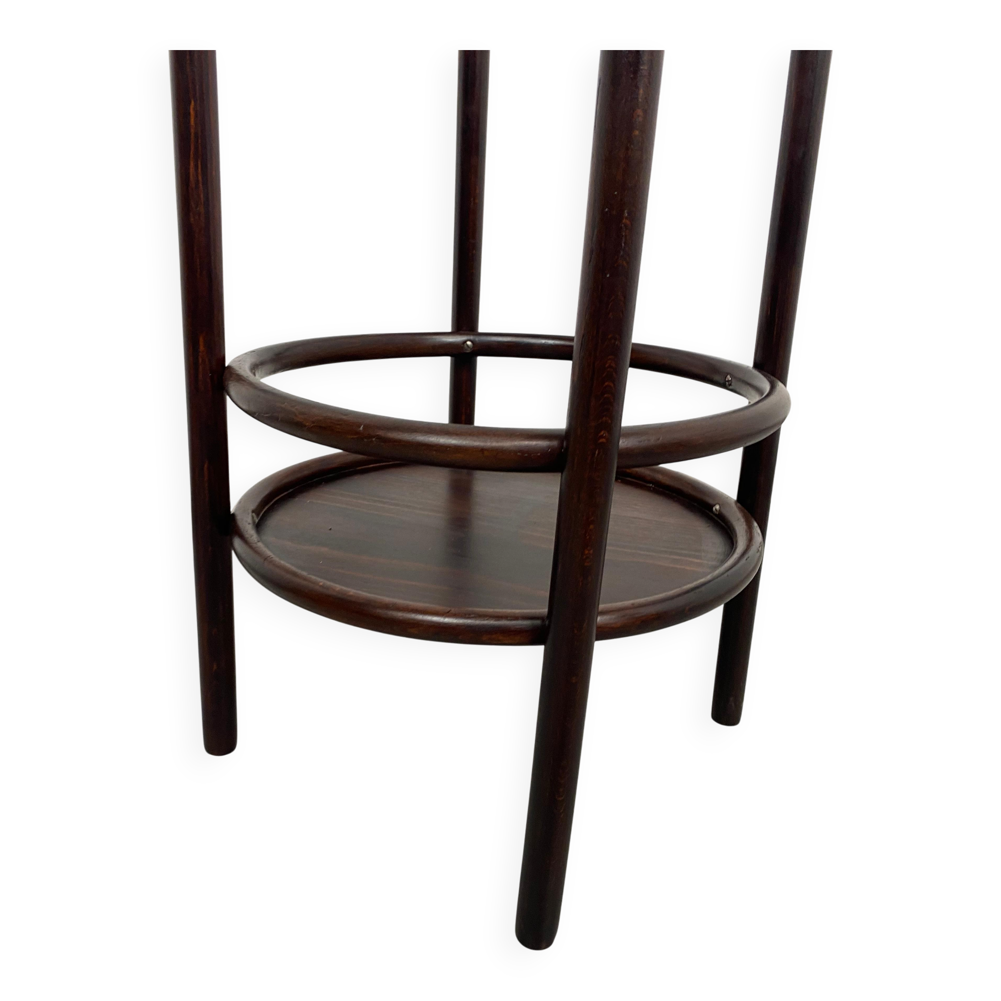 Plant supports in bent wood by Thonet