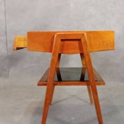 Table TV en chêne Jiràk par Drevotex, Vintage Tchèque 1960