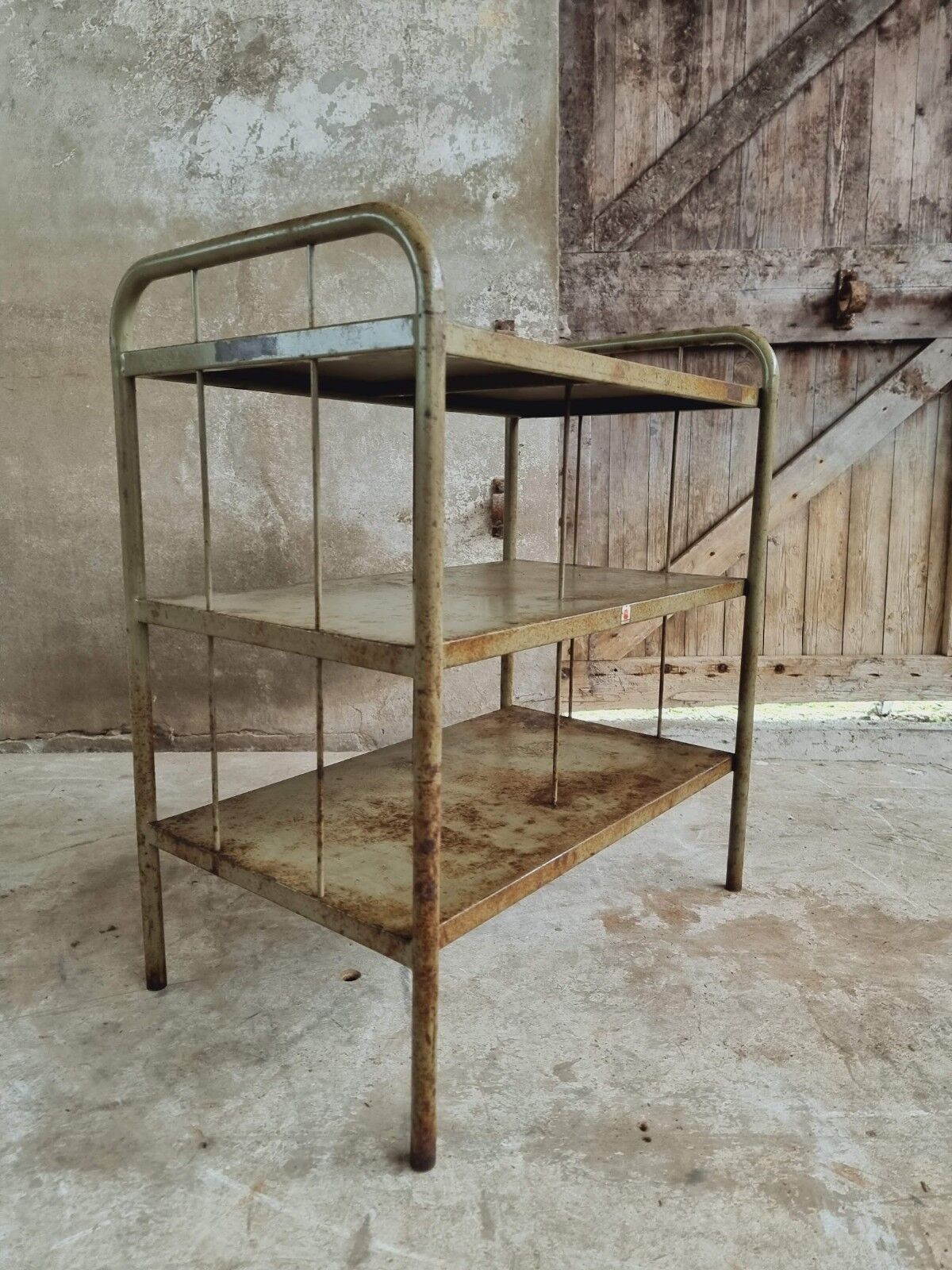 Industrial sidetable shelving rack bathroom furniture