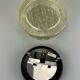 60s 70s Lamp Plafoniere Flush Mount Glass Space Age Design 70s