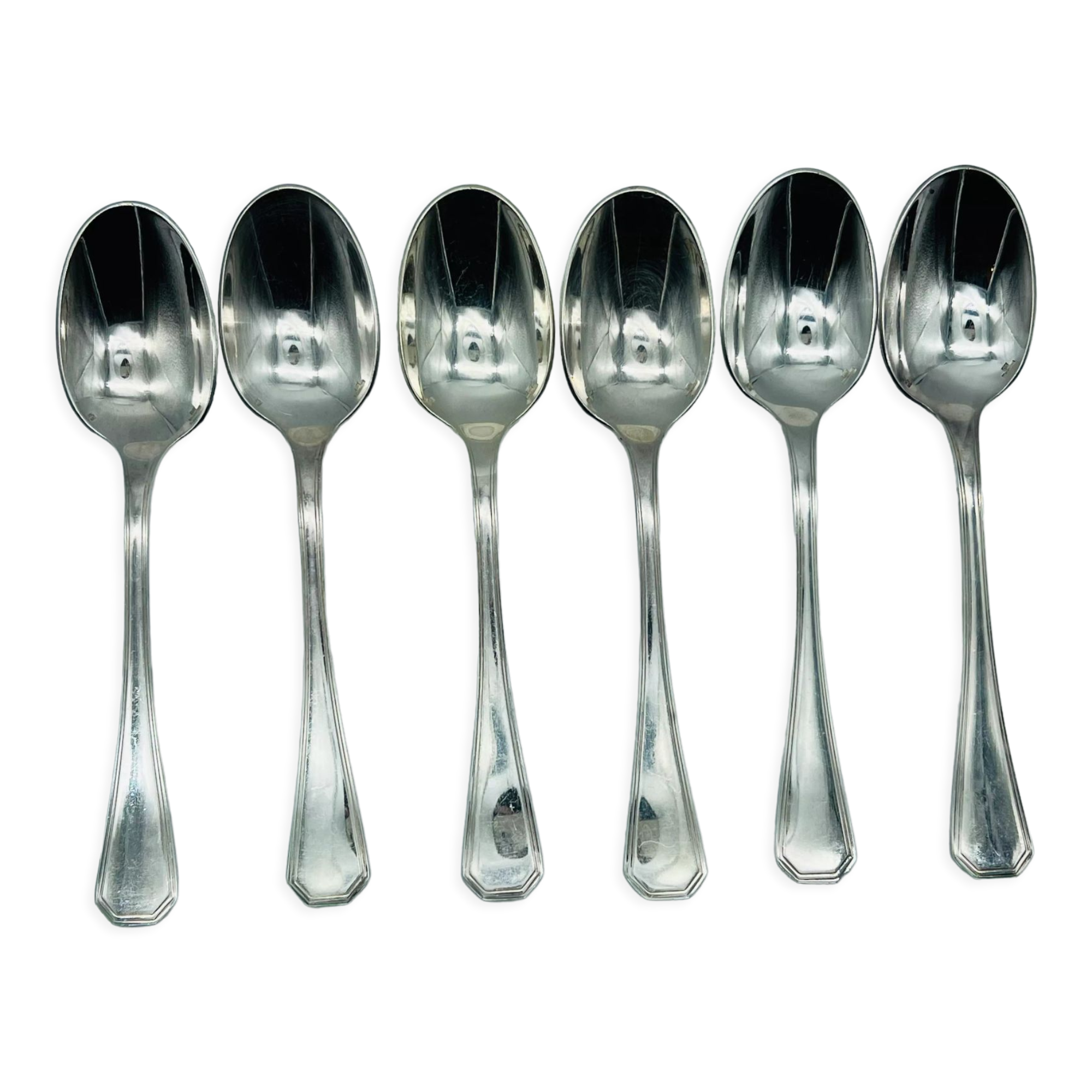 Christofle 6 large spoons model America