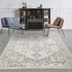 Tapis oriental 240x340 cm bleu ciel