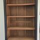 Library shelf cabinet of curiosities Art Nouveau black