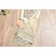 1970s Turkish Oushak Handmade Wool Cotton Orange Runner Rug 73x192