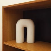 Ash Shelving Unit Domino Møbler, Denmark, 1970s