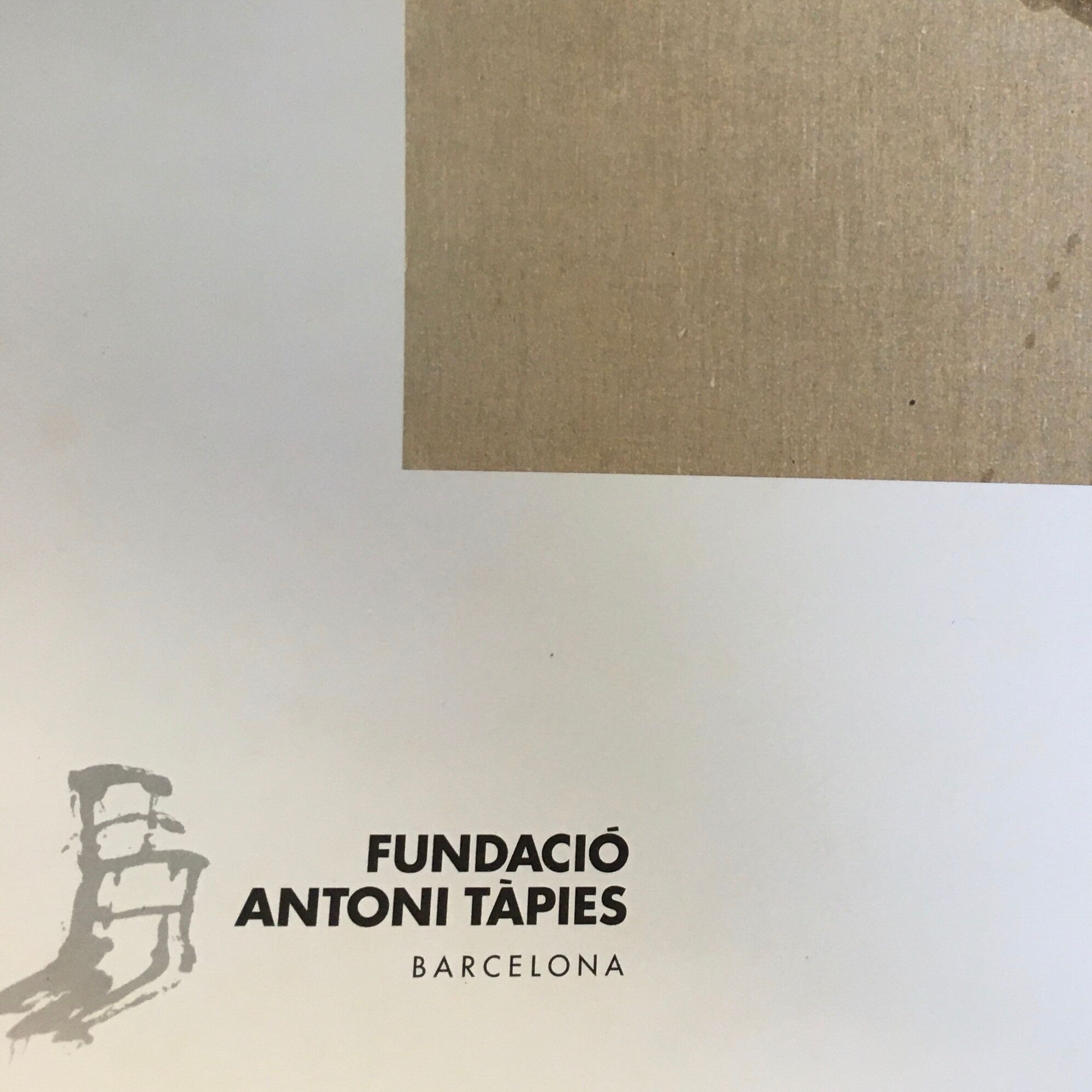 Poster Antoni Tapies