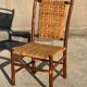Set of 10 chairs and 2 armchairs Old Hickory 1960