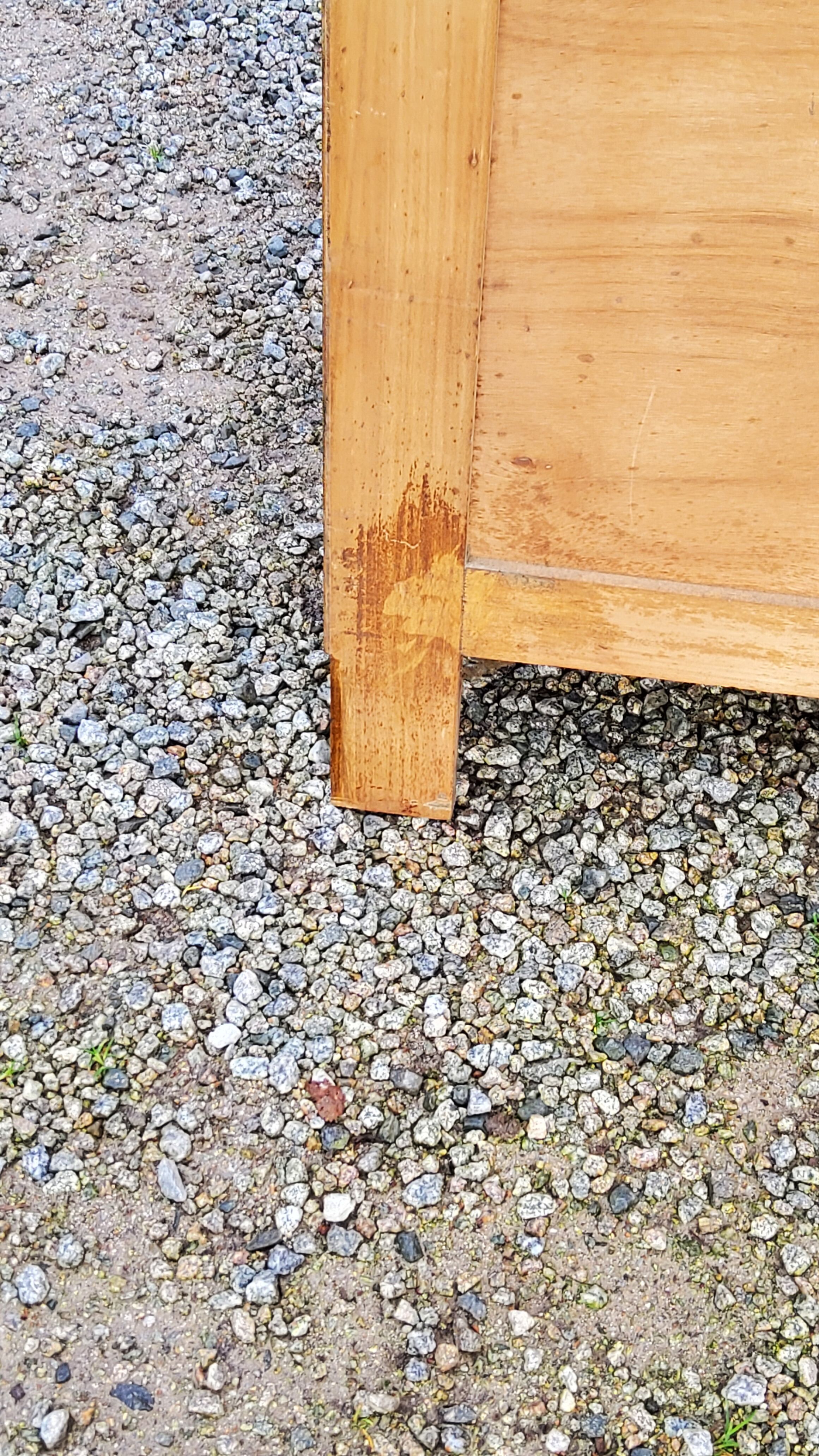 Art Deco chest of drawers from the 30s-40s in walnut 3 drawers