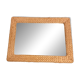 Grand miroir en cordage tressé