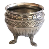 Old Empire style silver metal saleron