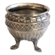 Old Empire style silver metal saleron