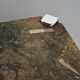 Fossil stone and chrome metal coffee table, Fossile Collection, Switzerland, circa 1980.